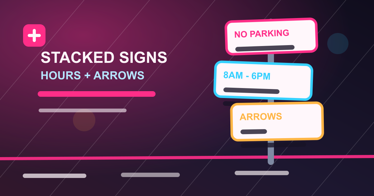 NYC parking signs and curb-rule context on a street pole. Topic: NYC Parking Sign Guide: How to Read Confusing Signs before You Park.