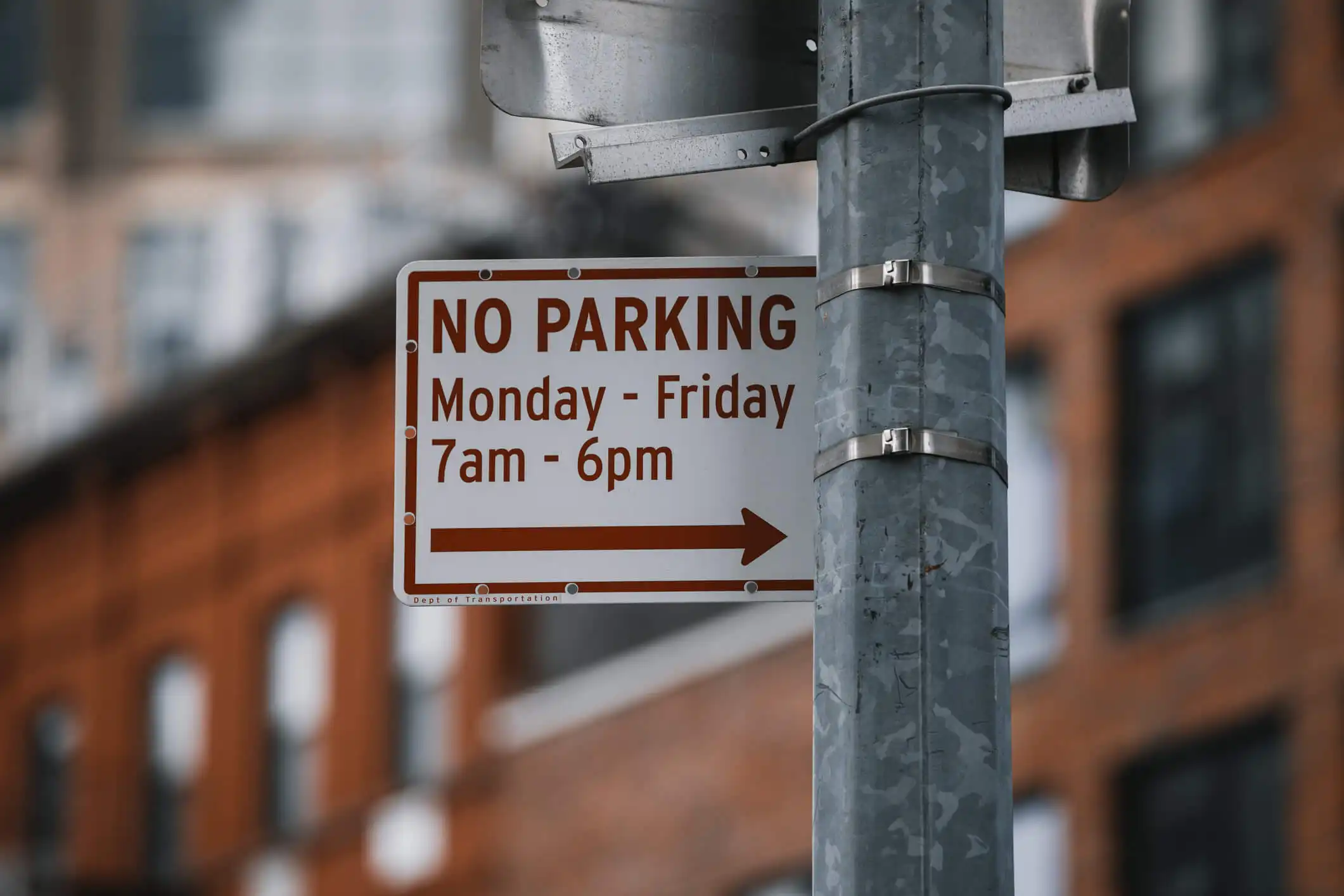 NYC No Standing and No Parking sign context at the curb. Topic: No Parking in NYC Can You Stop, Wait, or Load?.